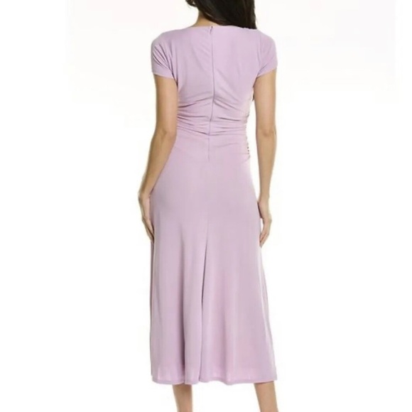 🆕 Cinq á Sept Janis Midi Dress in Lavender Size 6 - Picture 4 of 11